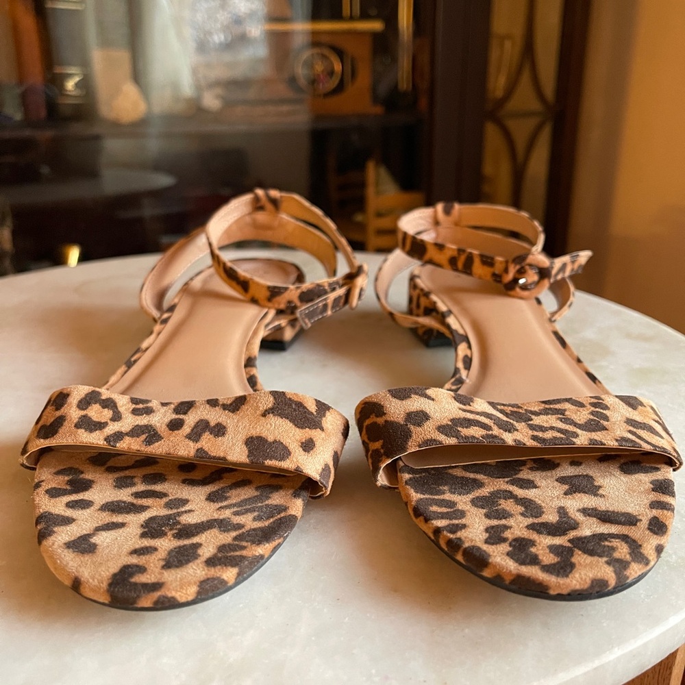 Leopard Print Women's Sandals